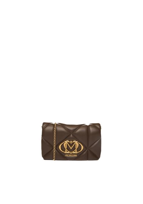brown shoulder bag LOVE MOSCHINO | JC4043PP0N-313